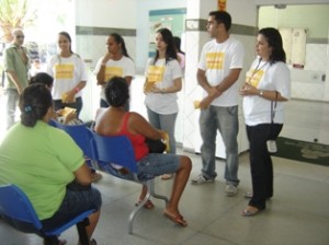 Equipe ministrou palestra na recepção da MESM